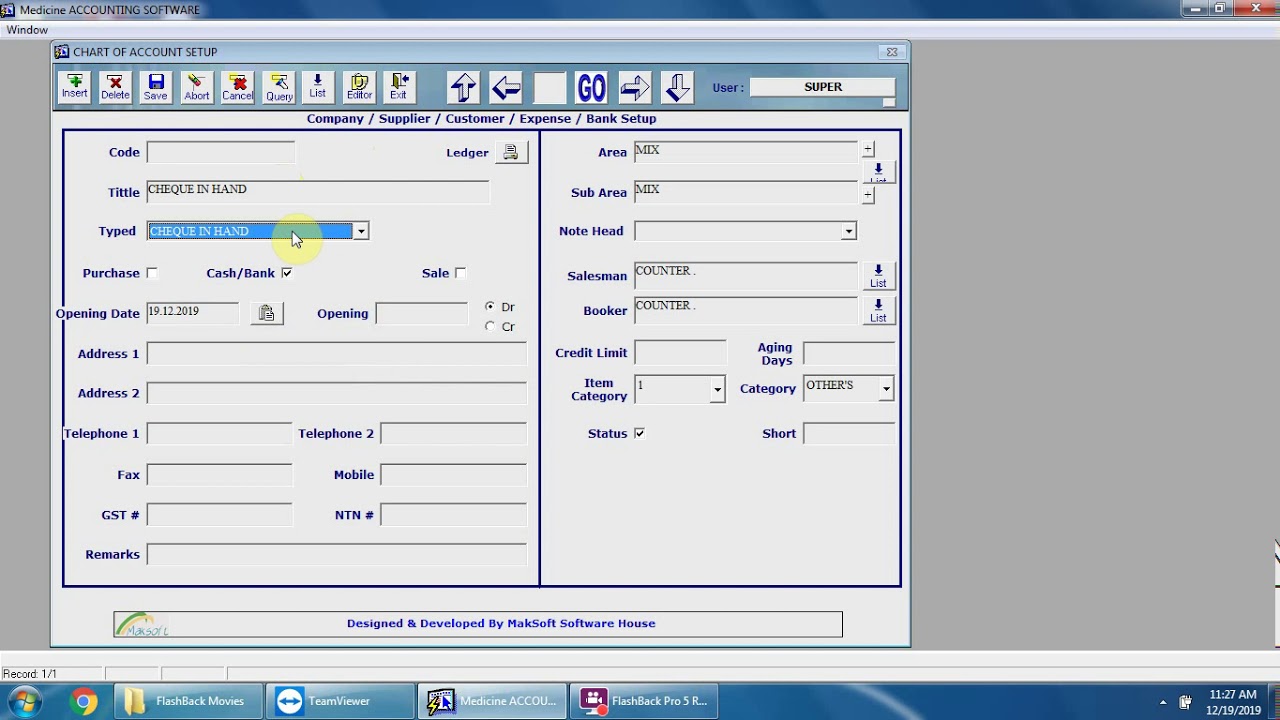 021   How to Register Cheque in Hand