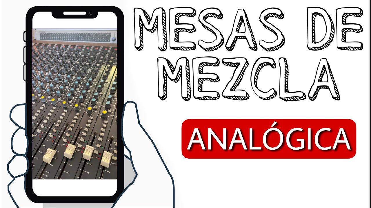 🔴MESAS DE MEZCLA ANALÓGICA aprende a controlarla en 15 minutos PRODUCCIÓN MUSICAL MEZCLA Y MASTER