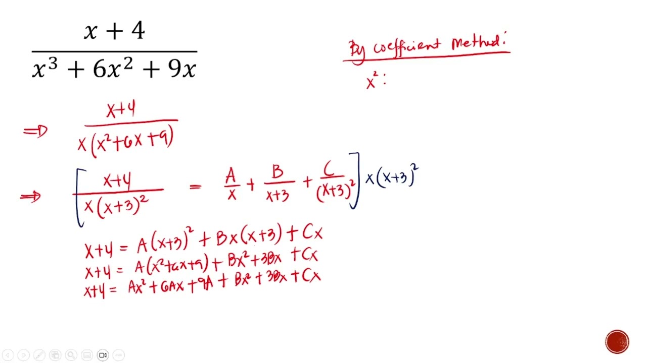 Partial Fractions - Part 2