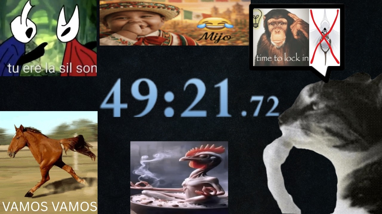 Silksong Any% in 49:21 (Former World Record)