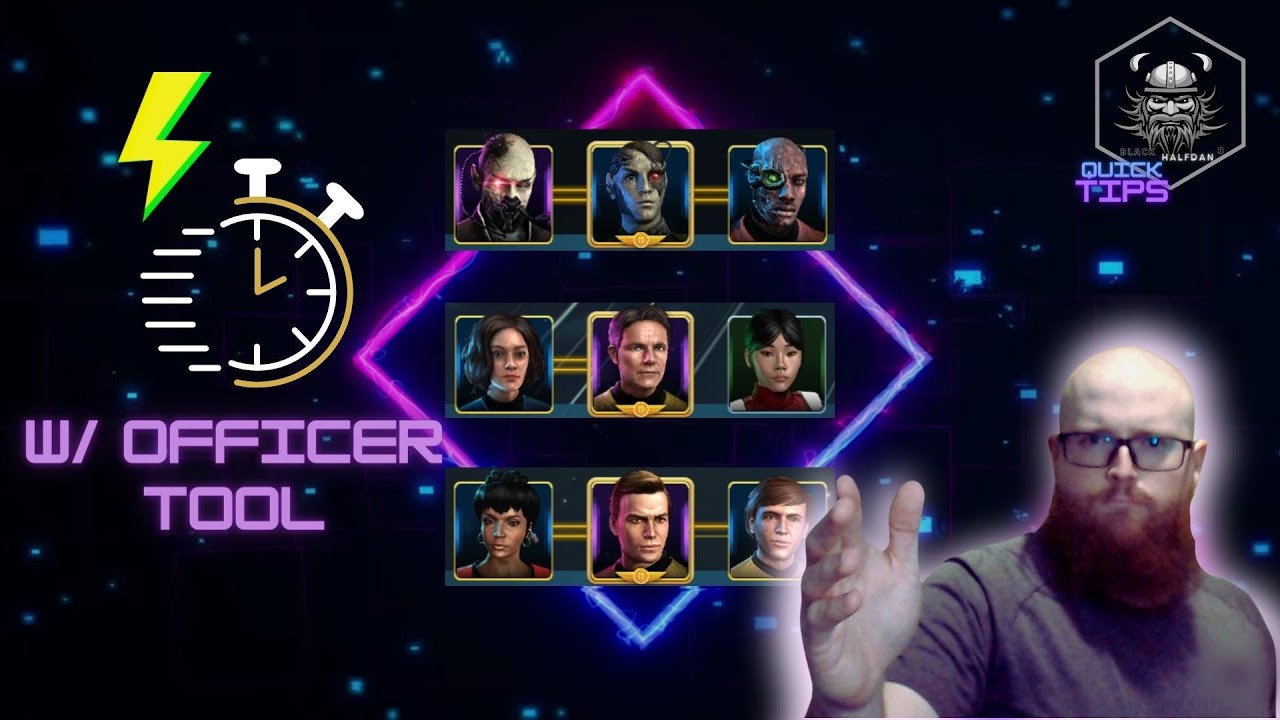 Star Trek Fleet Command Officer Tool Even FASTER All Docks CREWING - BHD8 Quick Tips