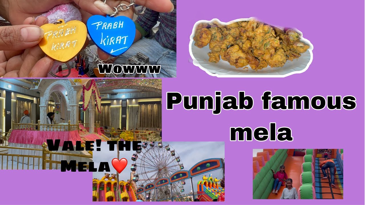 Punjab famous mela ❤️ (vallee da mela🤩) (wowww)