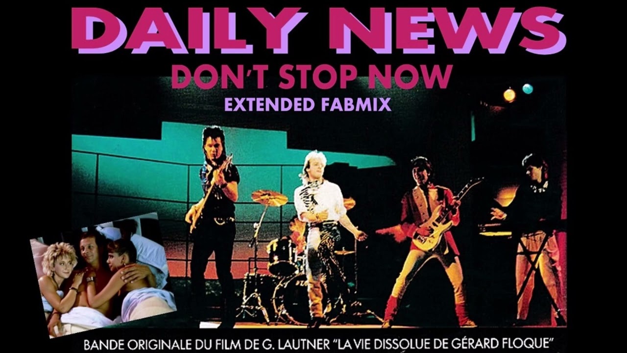Daily News -Don't stop now - Extended Fabmix - 1987