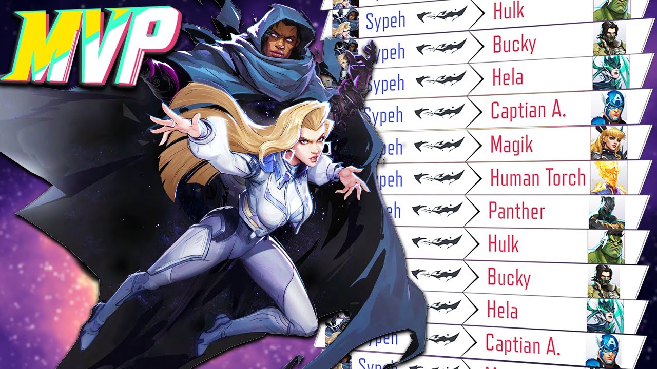 Поднявшись в ТОП-500 в роли Плаща и Кинжала 1-го ранга в Marvel Rivals