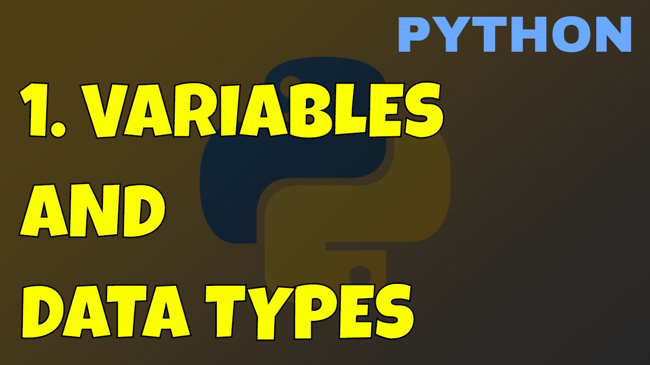 Python Variables and Data Types