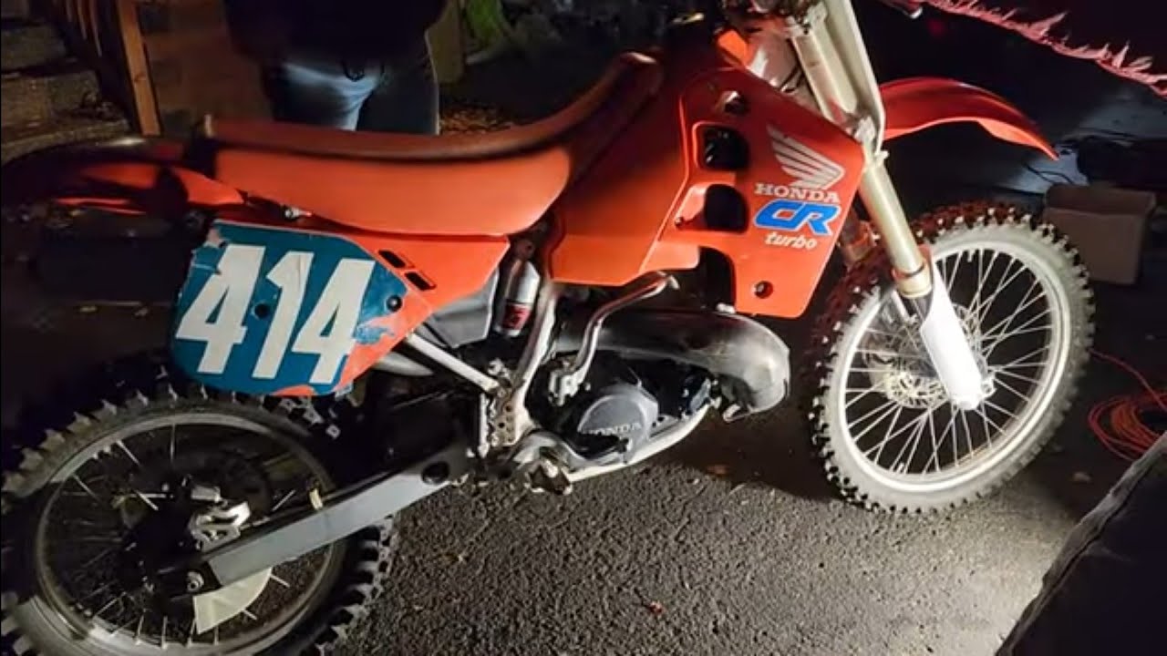 I FLEW CROSS COUNTRY TO BUY  MINT ORIGINAL 1990 HONDA CR500R? YES AND TRUCKLOADS OF OTHERS!