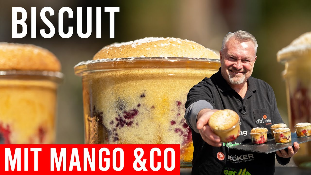 Biscuit mit verschiedenen Früchten vom Grill // Peter Zeitler
