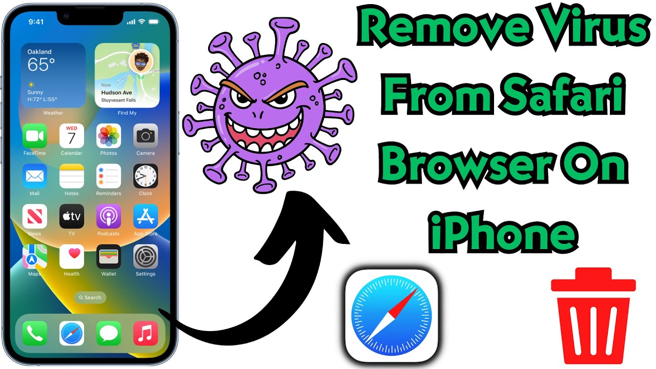How to Delete Virus on iPhone Safari | How to Remove a iPhone Virus! (2023)