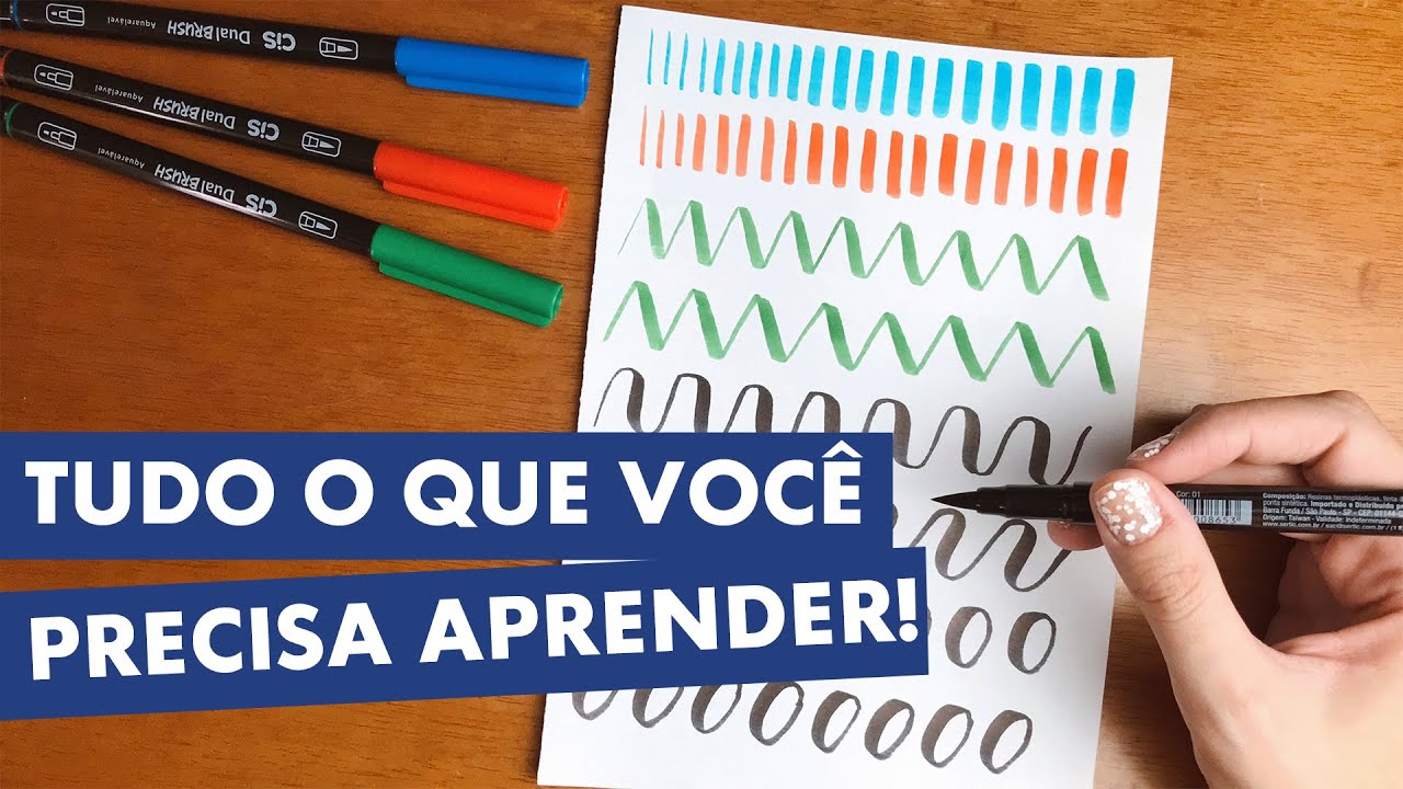 COMO USAR A BRUSH PEN | Marina Viabone