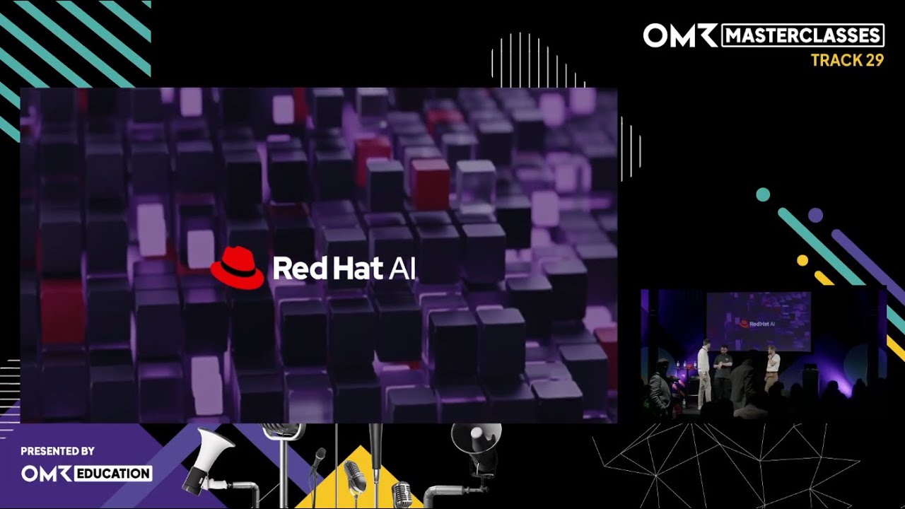 OMR Festival 25 Masterclass x Red Hat: Die Zukunft der KI gehört uns!