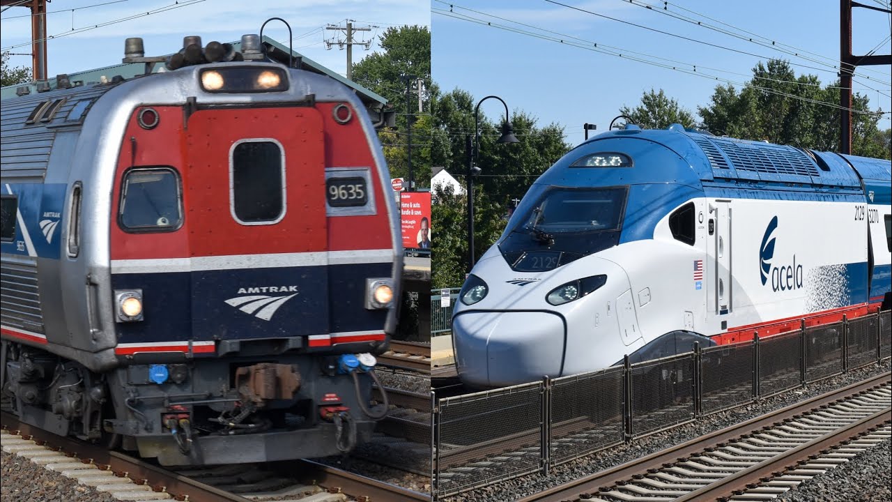 Croydon Amtrak Action 9/11/25 (Part 1)