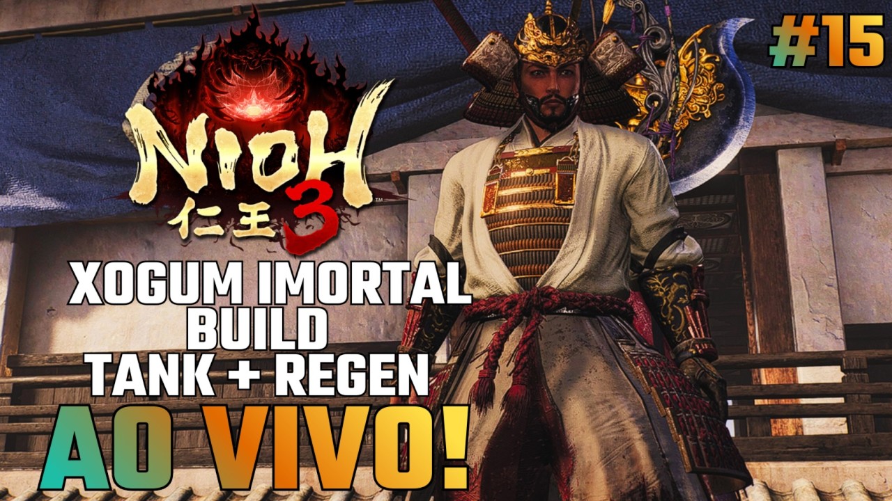 NIOH 3: JORNADA DO XOGUM, BUILD TANK E REGEN DE VIDA - PS5 60fps