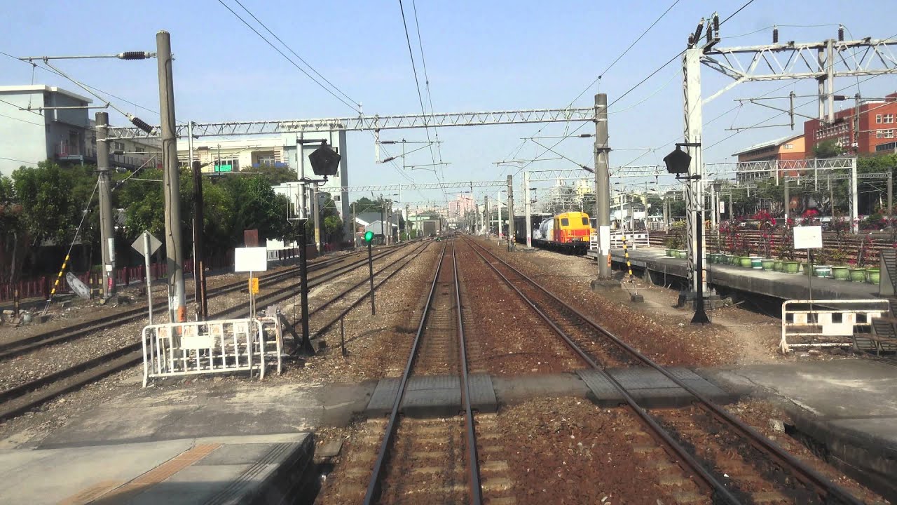 2015.1.25 臺鐵 174次 PP自強號 高雄 - 嘉義 路程景 Kaohsiung  - Chiayi