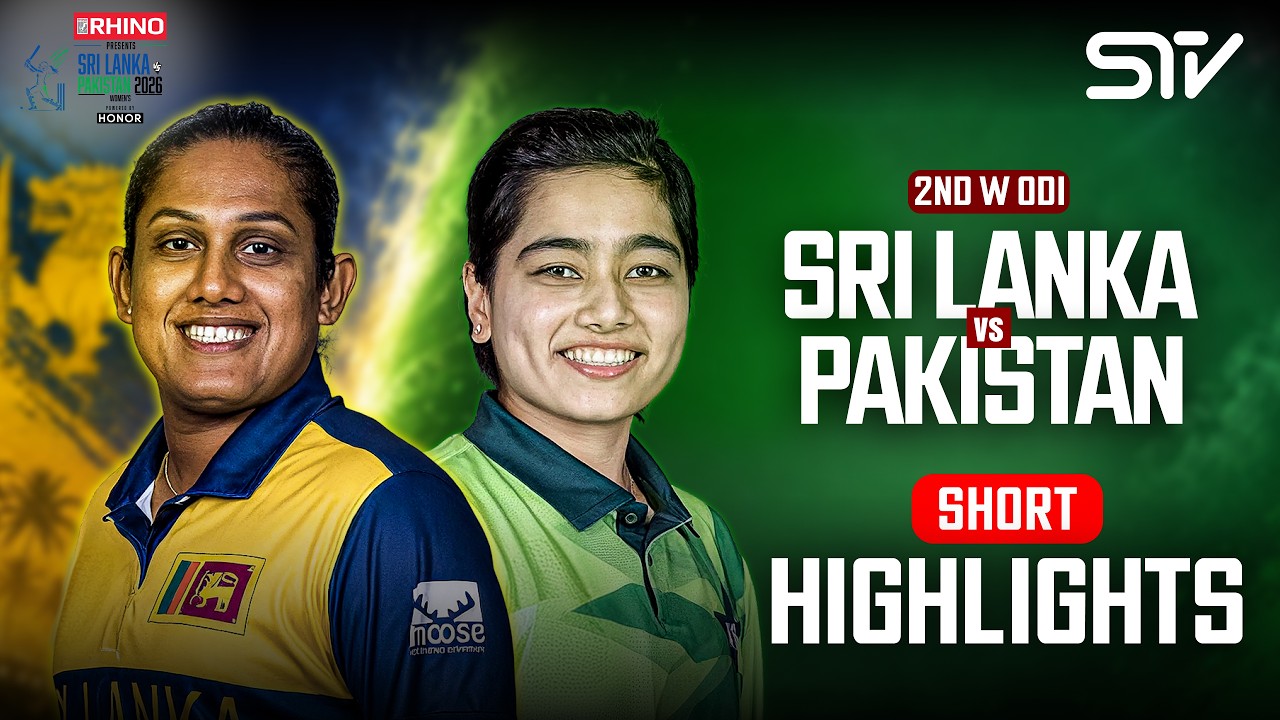 Match Highlights | Sri Lanka Women v Pakistan Women | Match 02 | ODI Series 2026 | M9l1K