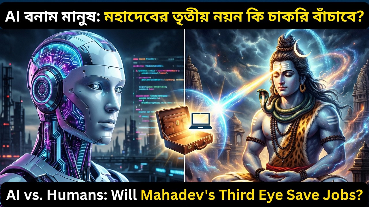 AI কি মানুষের ভবিষ্যৎ শেষ করে দেবে? | Mahadev Third Eye Power | Lord Shiva Motivation