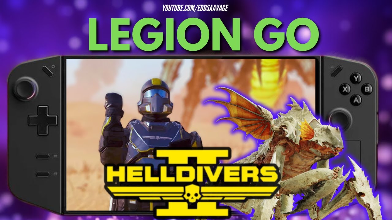 Helldivers 2 on the Legion GO with OneXgpu