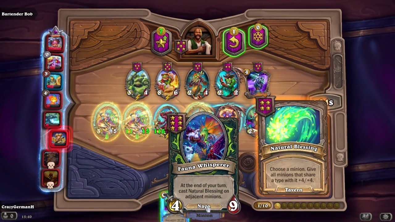 Hearthstone Battlegrounds Android Gameplay 