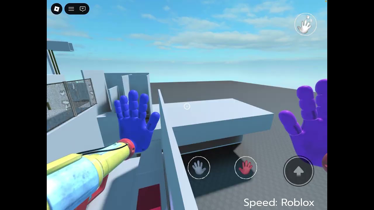 Playing A Grabpack test [MULTIPLAYER] on roblox 