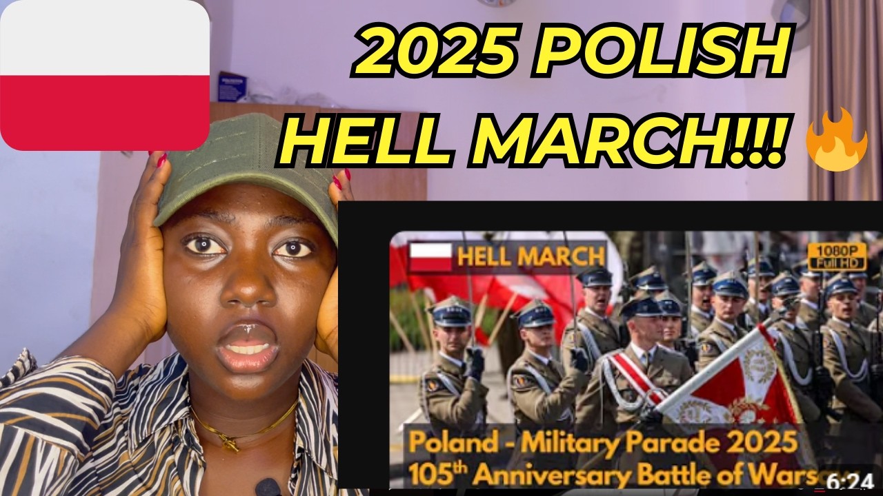 Первая реакция на «Адский марш» 🇵🇱🔥 | Военный парад в Польше 2025 | 105-й День польской армии