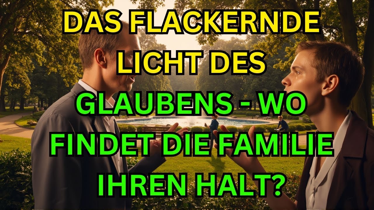 Das flackernde Licht des Glaubens - Wo findet die Familie ihren Halt?