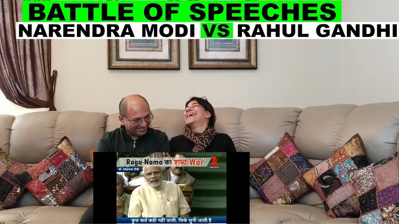 Rahul Gandhi vs PM Narendra Modi | The battle of speeches | Word War | REACTION!!