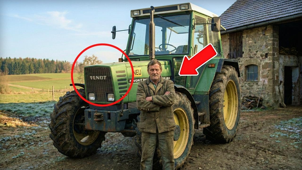 1984 erster Fendt mit Bordcomputer… Nachbarn lachten pflügt Kabine, Bis Computer 50.000€ rettete