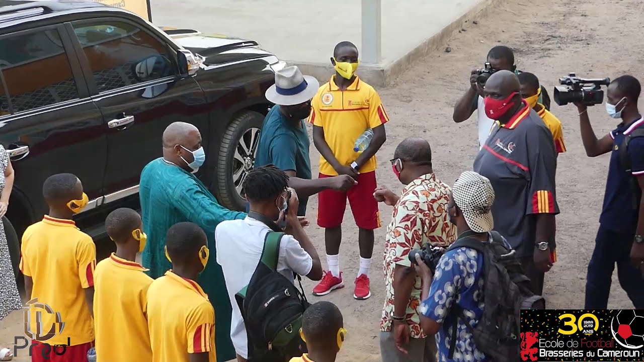 LILIAN THURAM EN VISITE À L'EFBC