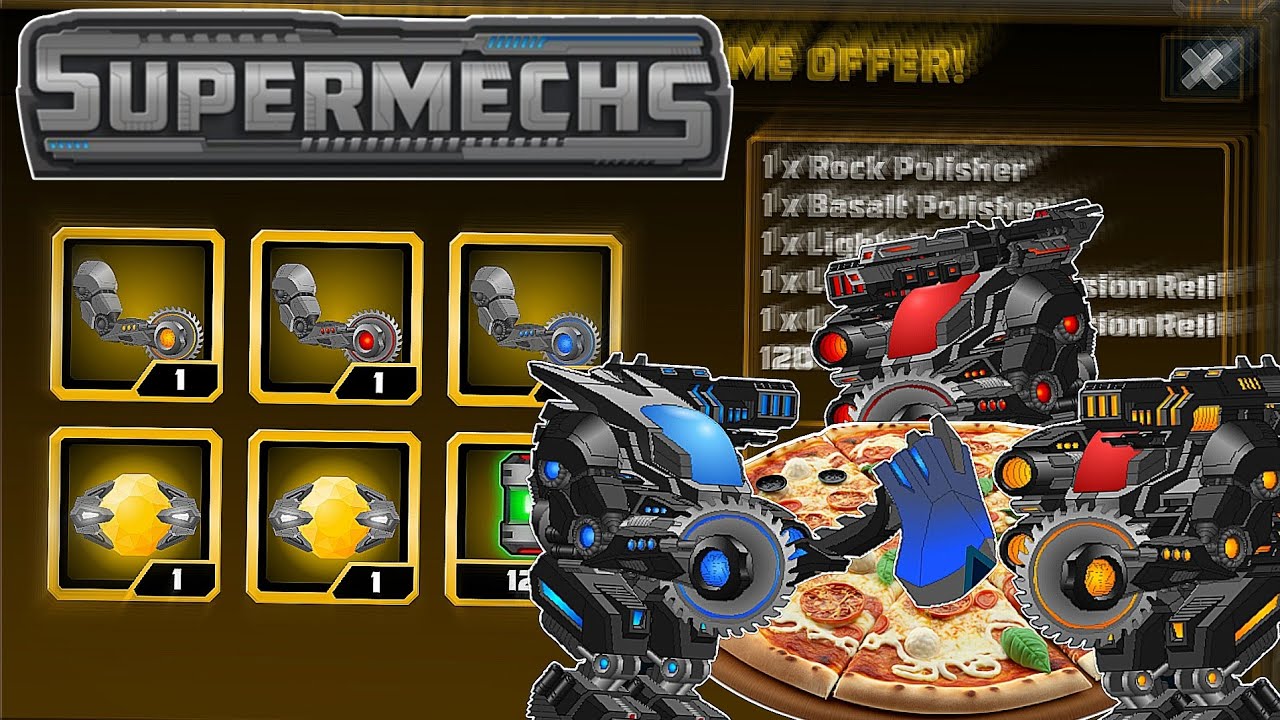 Pizza Cutters Offer! - Super Mechs