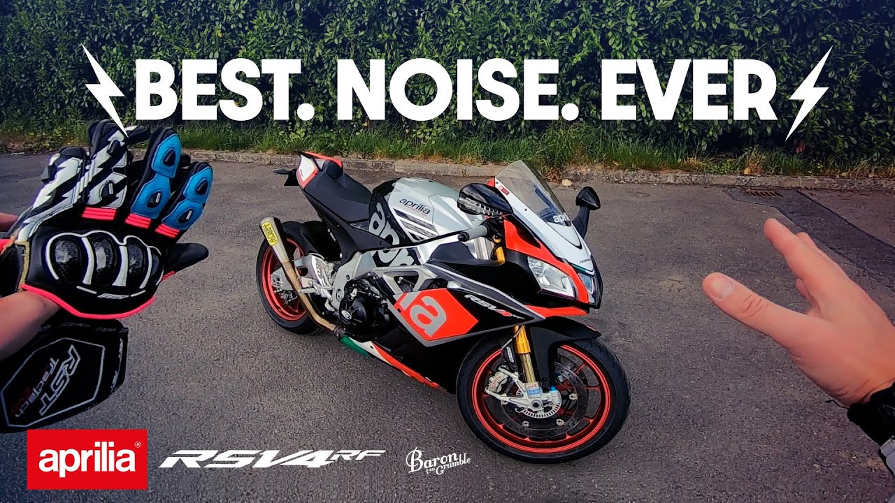 Aprilia RSV4 RF Ltd. Edition | Лучший. Шум. Когда-либо.