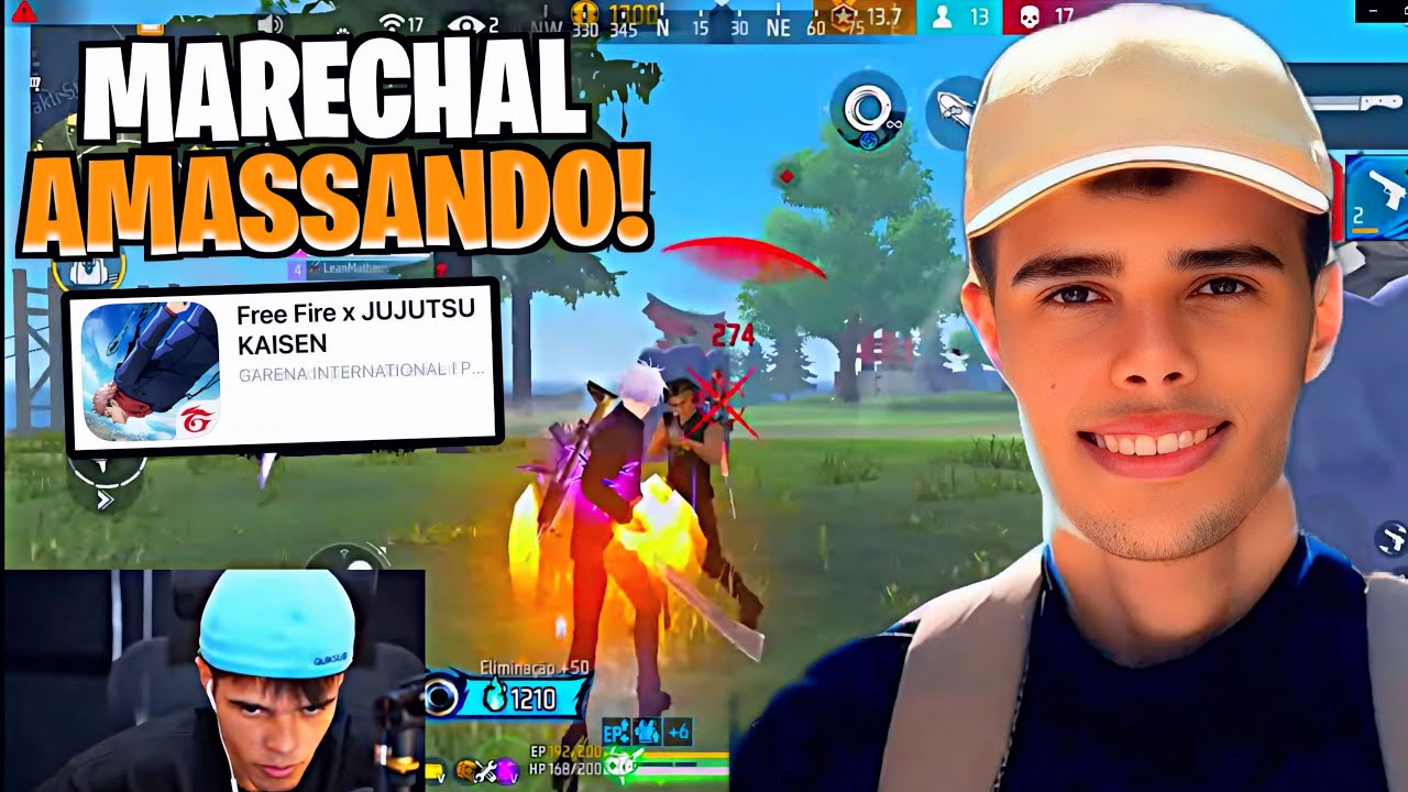 MARECHAL FEZ 40 KILLS NA RANQUEDA E HUMILHOU MUITO LEVANDO ATÉ NA FAQUINHA! React FREE FIRE