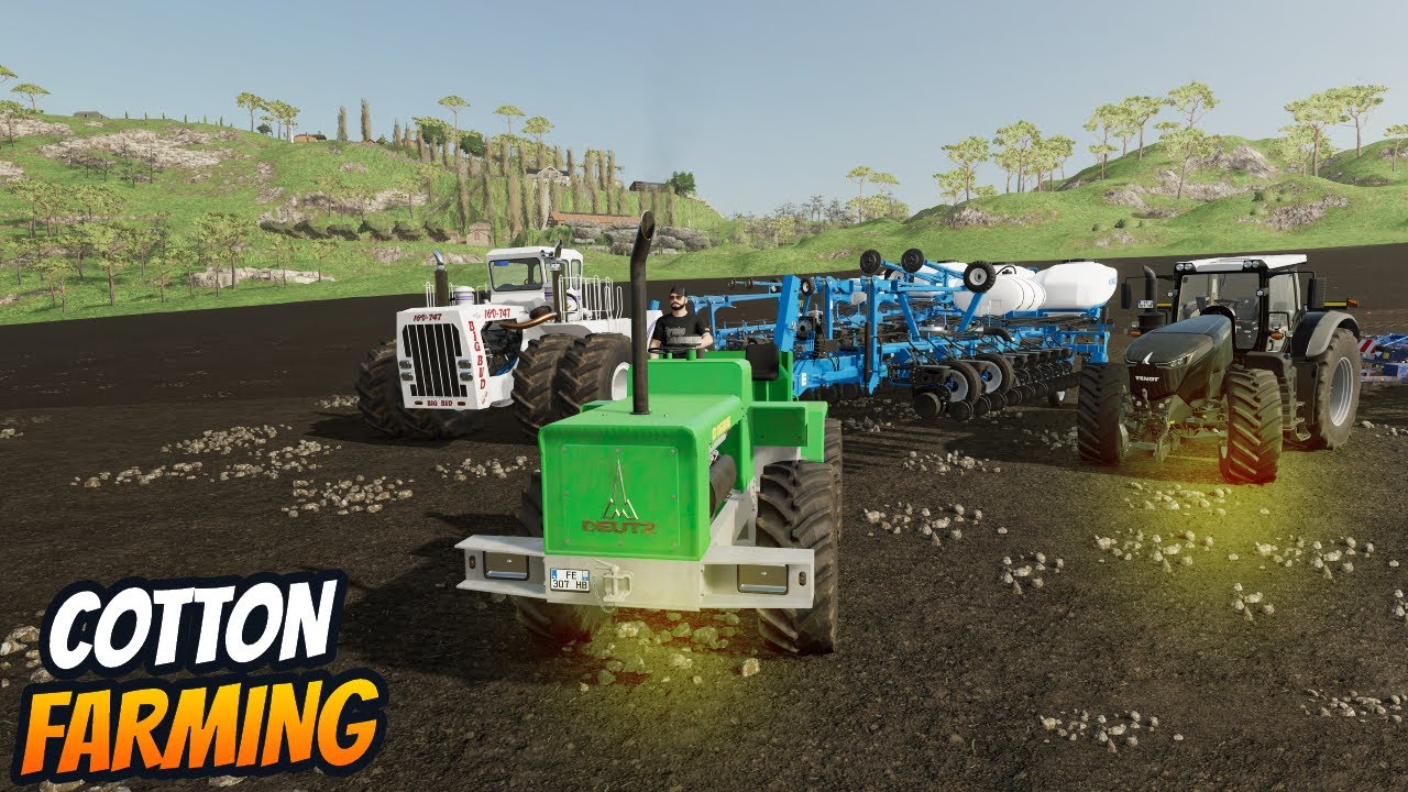 STARTING COTTON FARMING ON MOUNTAIN FARM | FARMING SIMULATOR 22 #63 IN HINDI