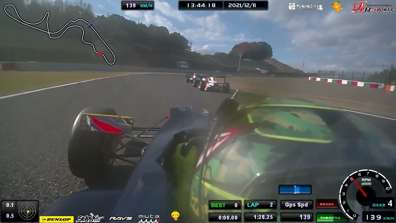 2021 JAF-F4日本一決定戦決勝　130Rクラッシュ！