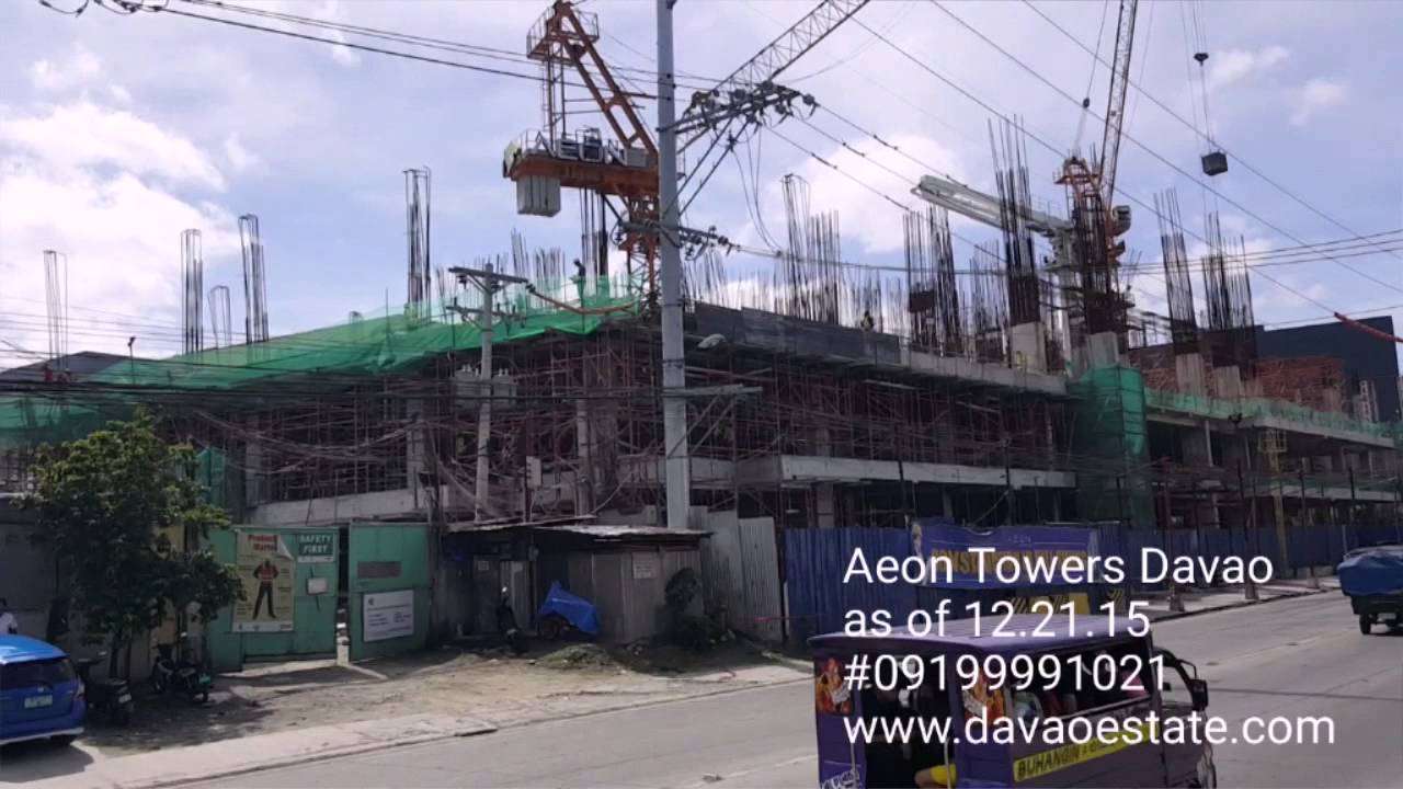 Aeon Towers Davao ongoing construction