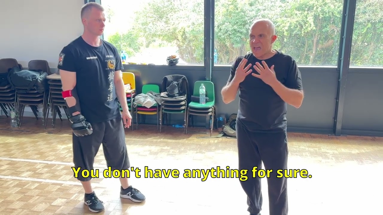Sifu Joaquin Marcelo blocking test