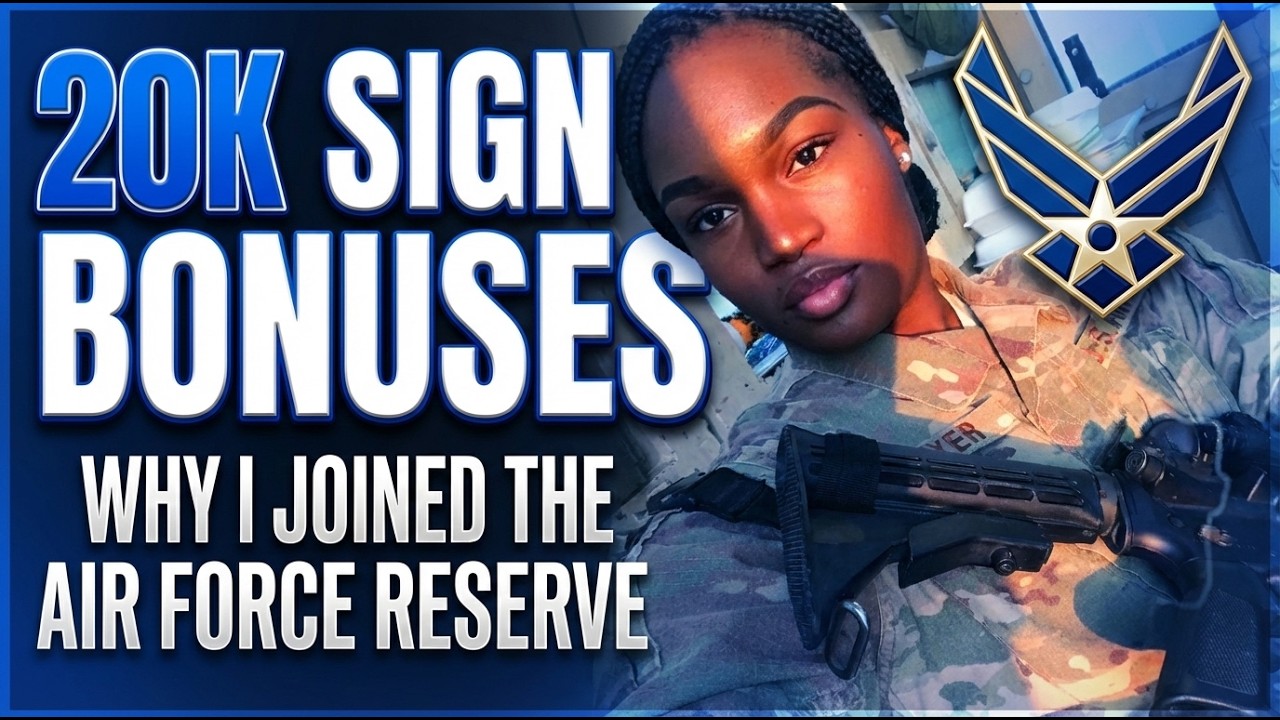 Why I Joined the Air Force Reserves | Amazing Benefits !