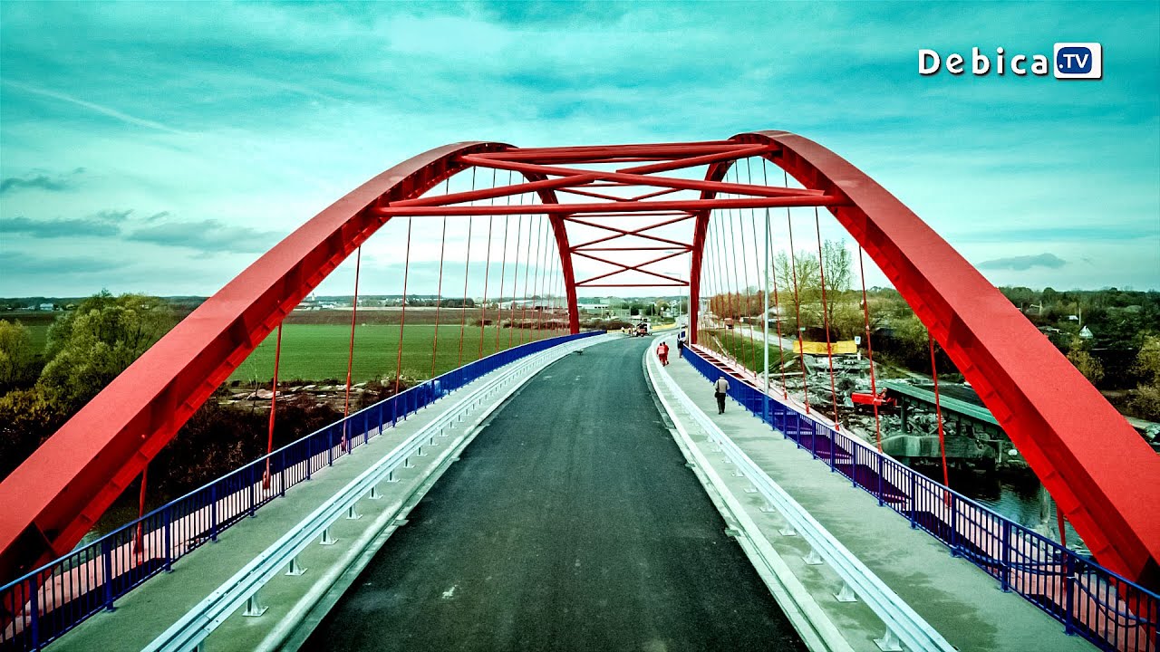 Zburzyli stary! Nowy już otwarty – przecięli wstęgi na moście Dębica - Straszęcin