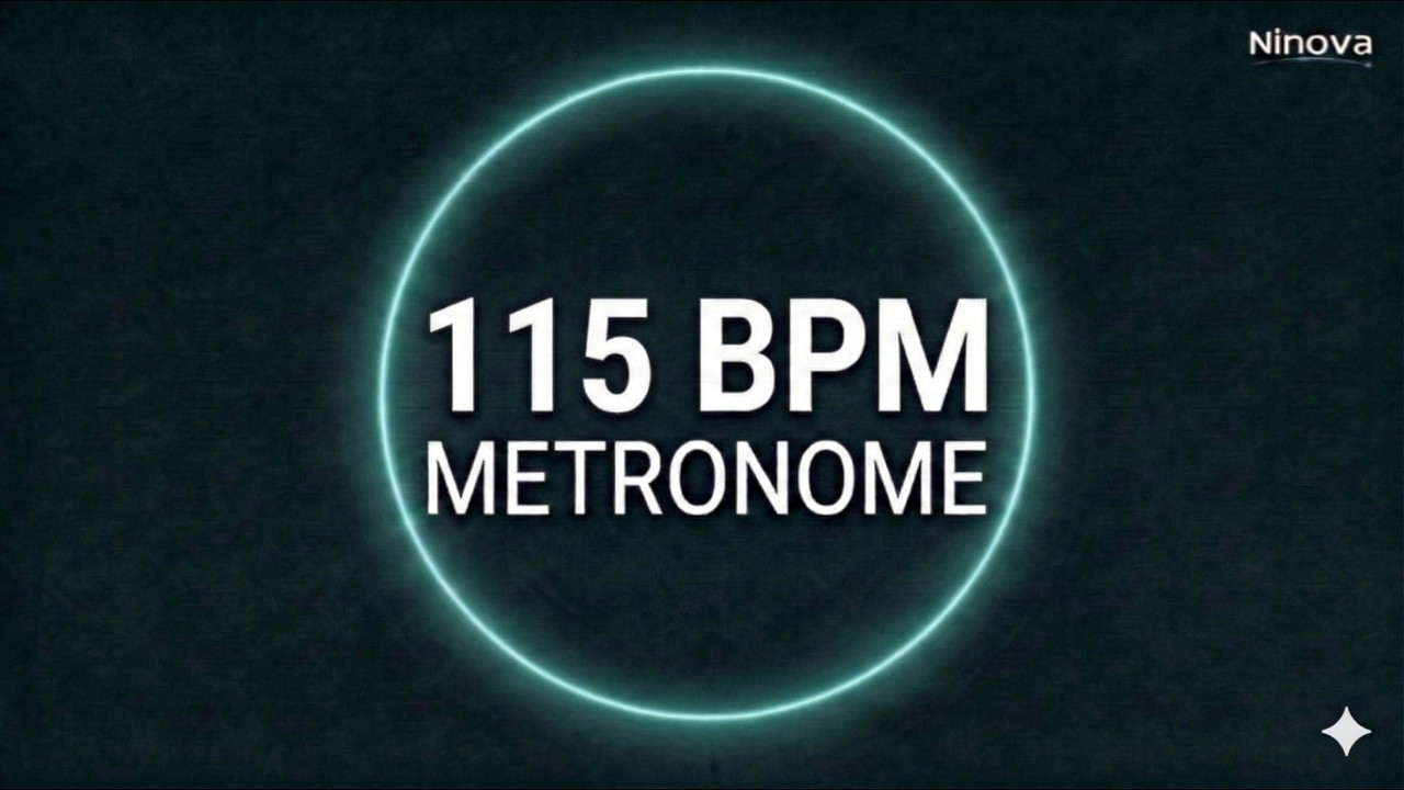 115 BPM Metronome | Ninova Rhythm