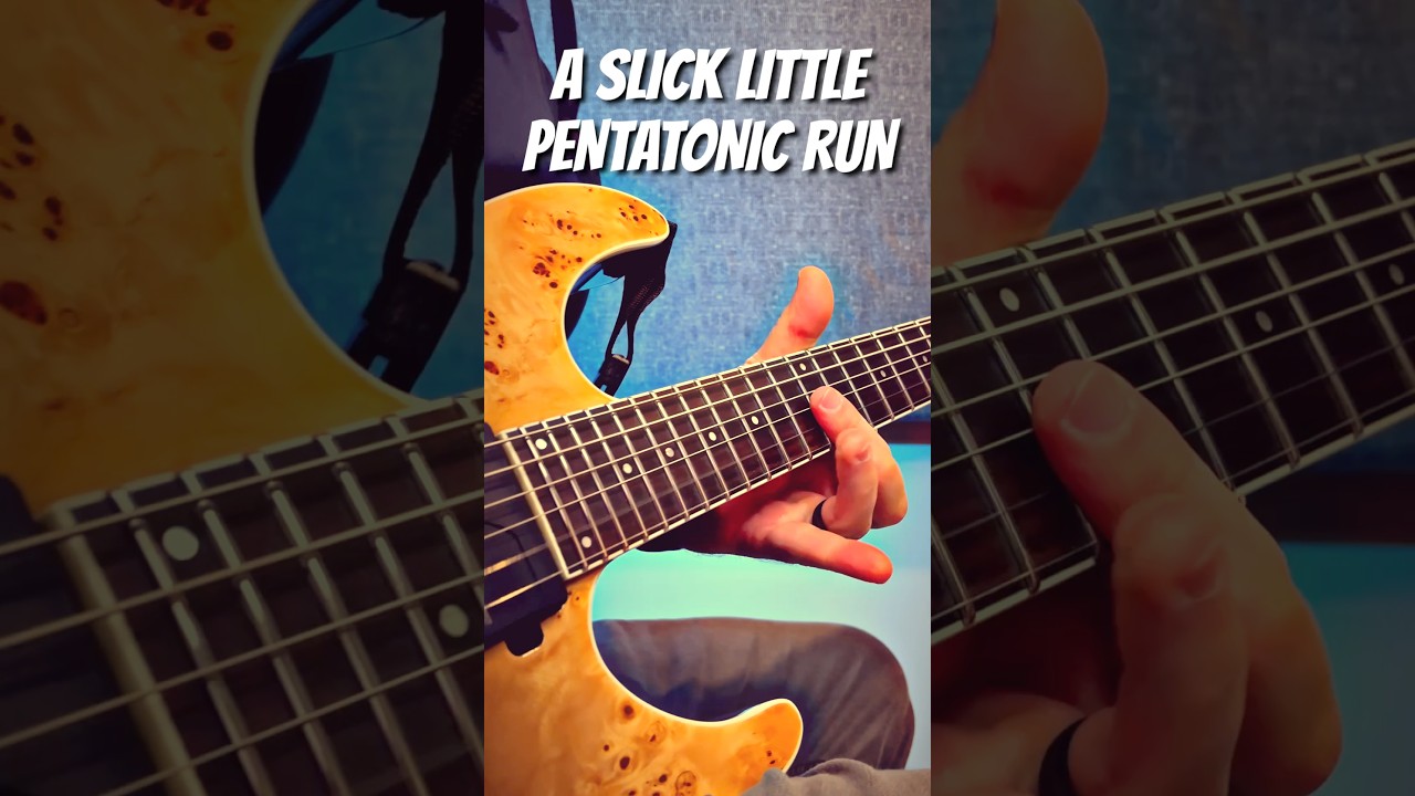 🎸 A Slick Little Pentatonic Run