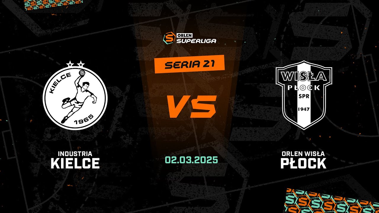 21. seria: Industria Kielce - ORLEN Wisła Płock [SKRÓT]