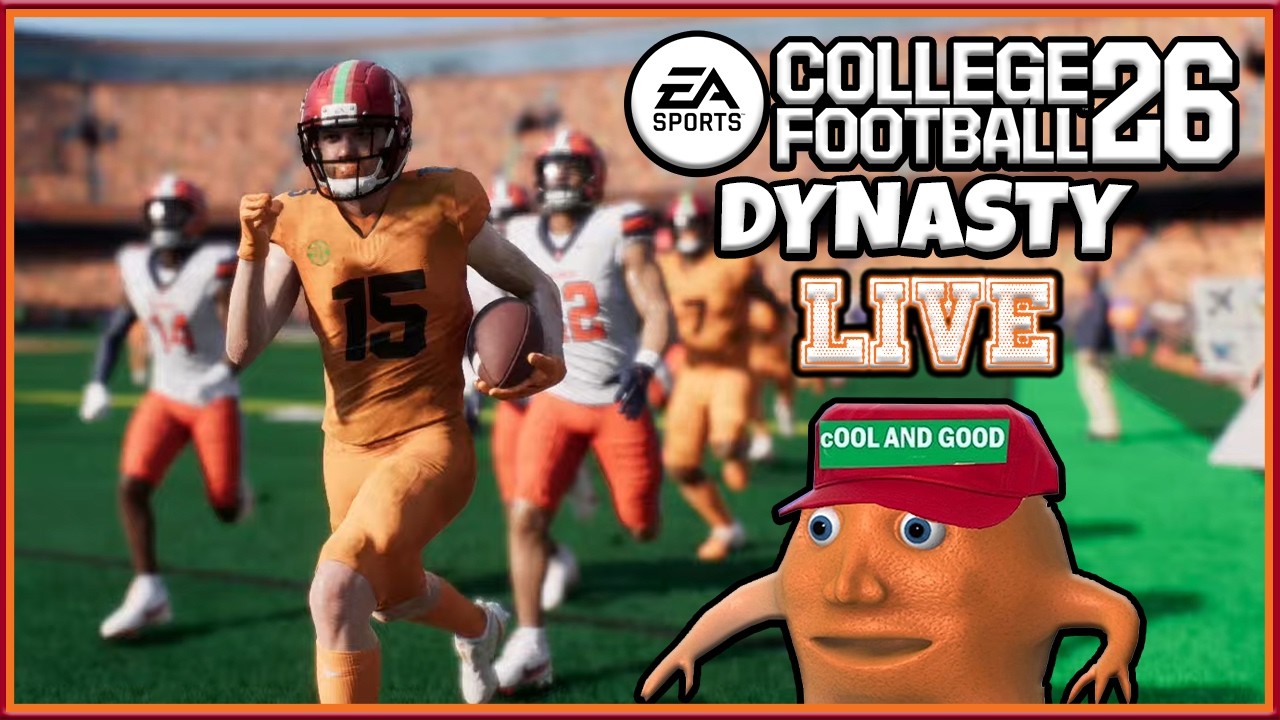 {LIVE} The TARDARIA SQUEETARS Are Elite! - Custom Team DYNASTY in EA CFB 26