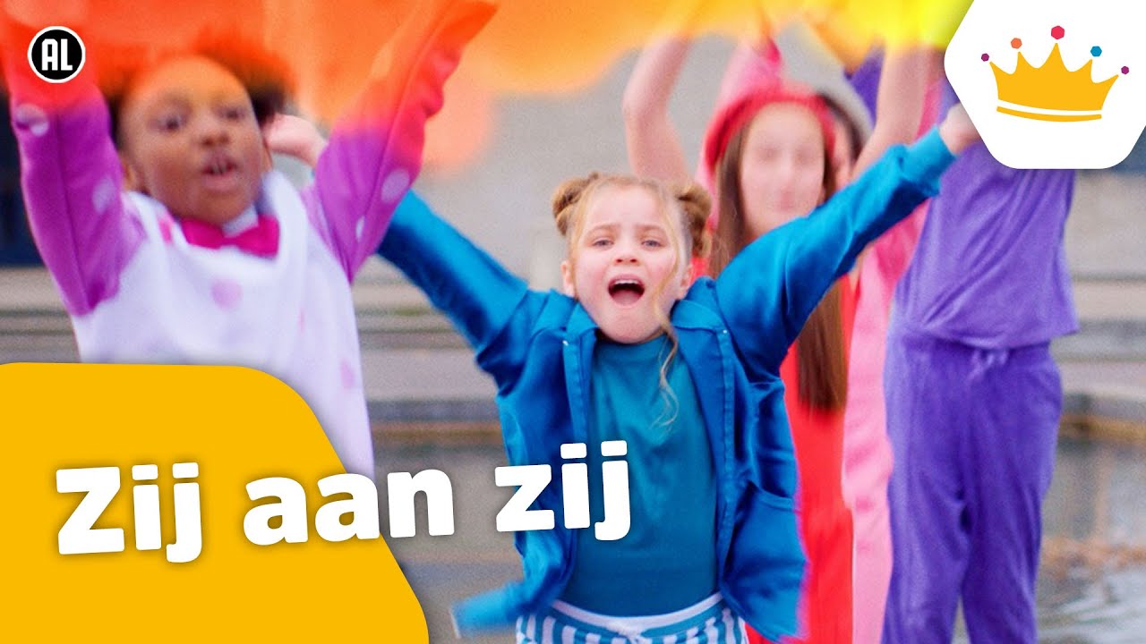 🎵Kinderen voor Kinderen - Zij aan zij (Officiële Koningsspelen videoclip)