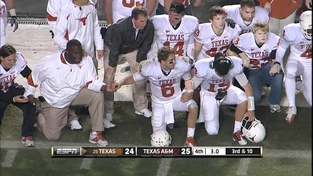UT vs A&M 2011: The Kick