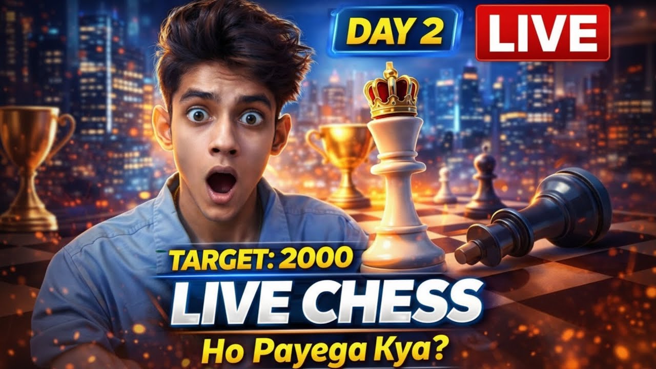 Road to 2000 Continues 🔥 | LIVE Chess Day 2