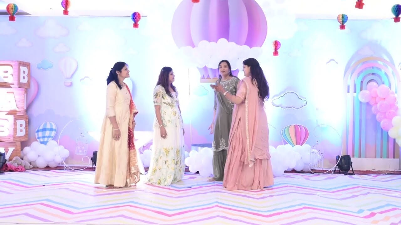 Best Baby Shower Dance by MAMA Family| NANA| NANI |MAMA| MAMI| Family Dedication| best performance.