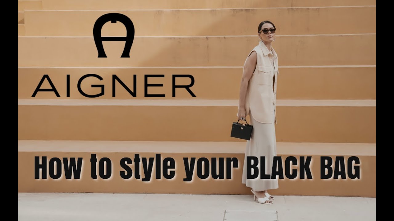 Πως να συνδυάσεις την μαύρη τσάντα σου!! #AIGNER #stylingvideo