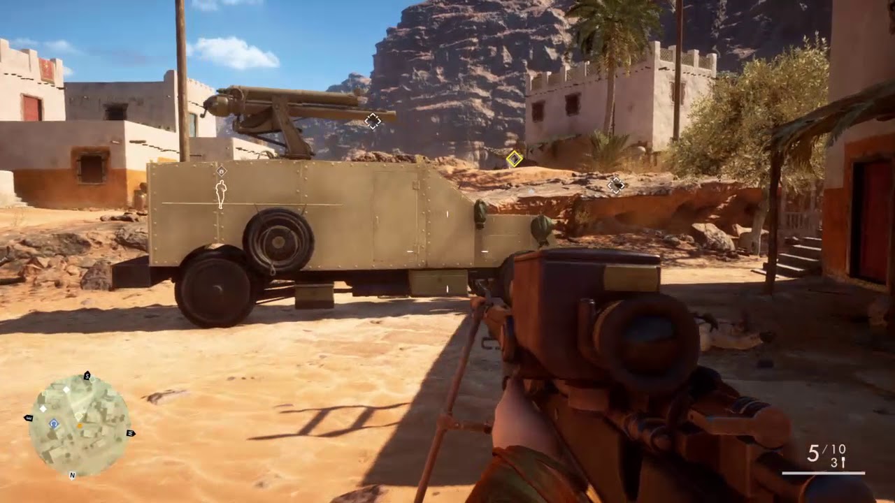 Battlefield 1: Total Stealth Run Zara Ghufran´s Campaign