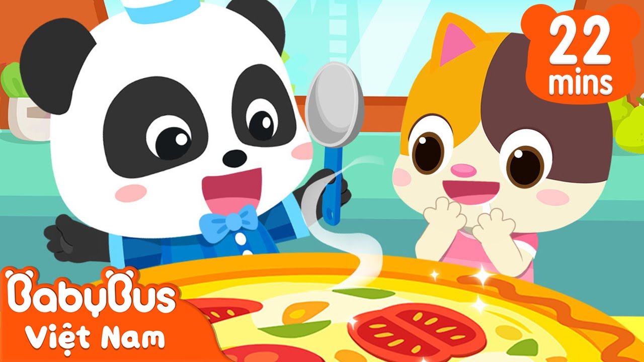 Đầu bếp pizza giỏi nhất | Cuộc thi món pizza ngon nhất | Nhạc thiếu nhi vui nhộn | BabyBus