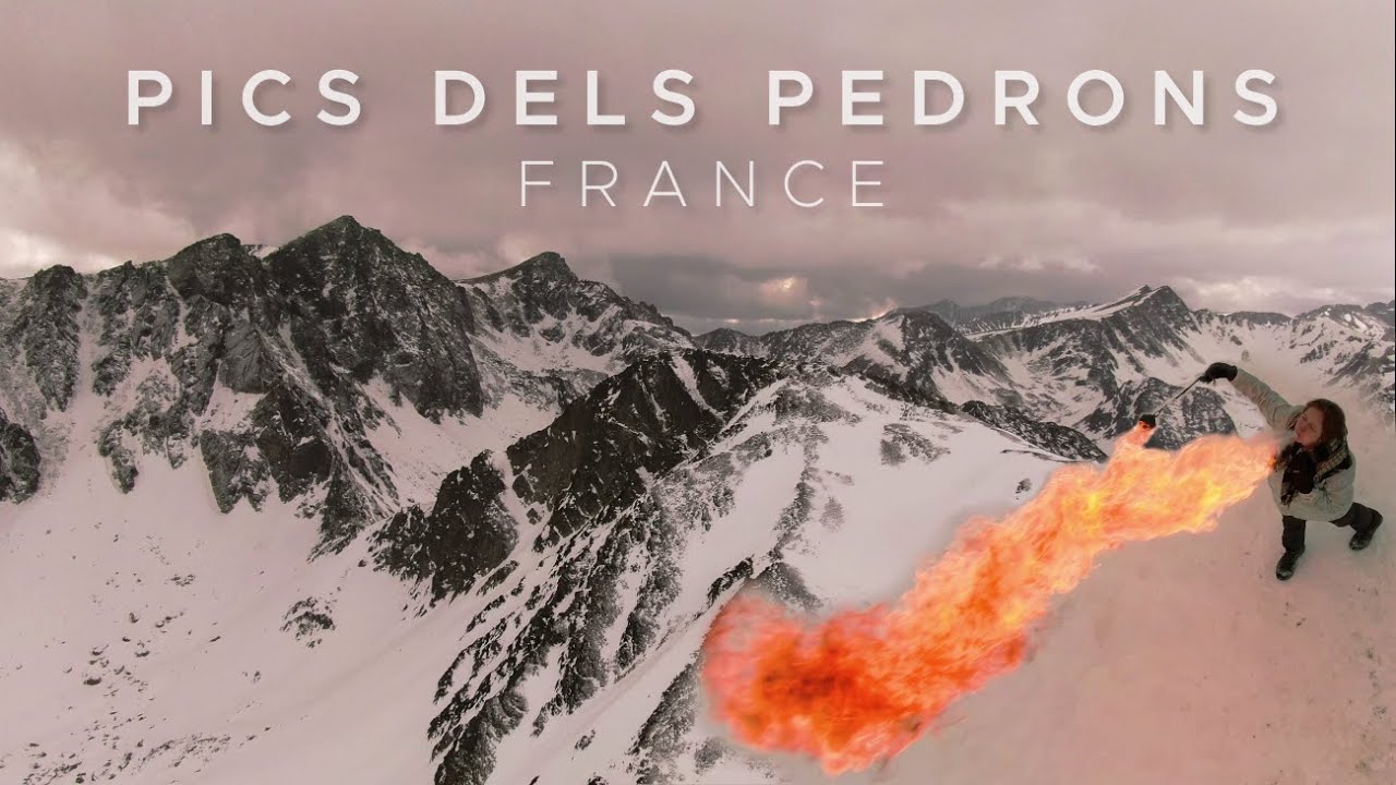 Pic dels Pedrons - vue aérienne - Narfëa