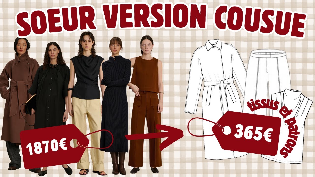 SOEUR vs DIY : 6 Vêtements Pour 300€ au lieu de 1800€ ! ⚡️