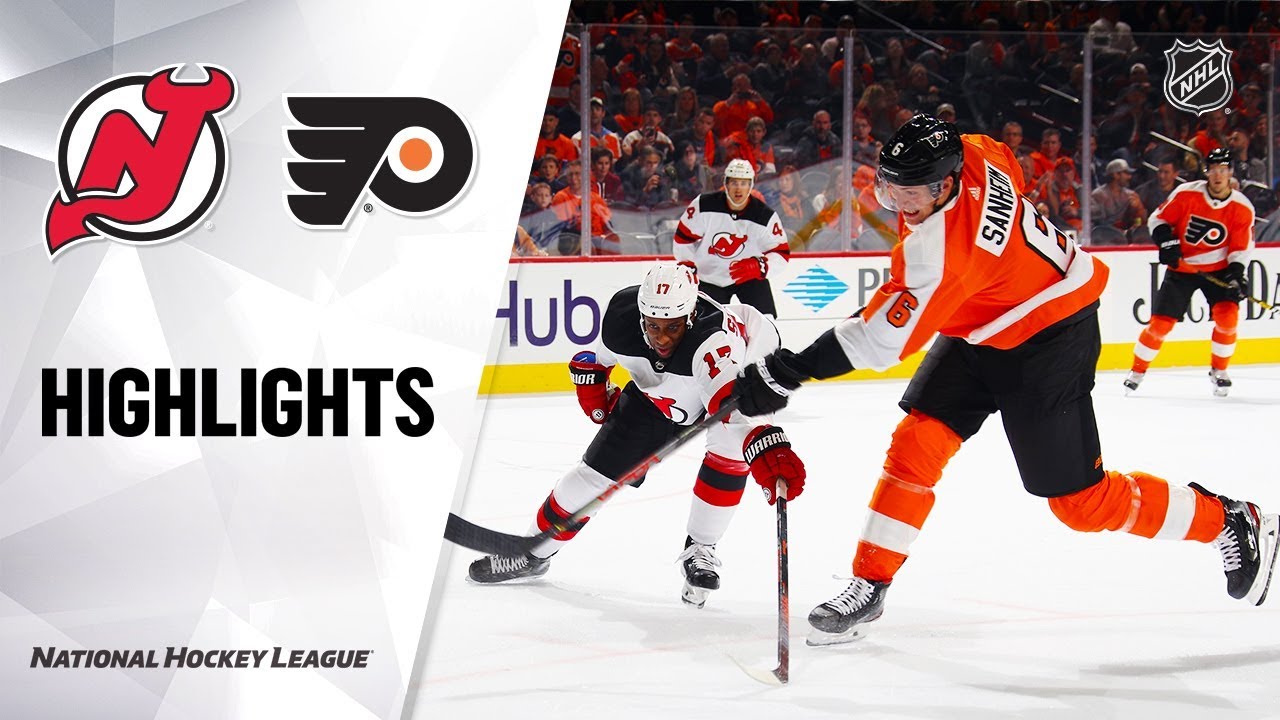 Devils @ Flyers 10/9/19 Highlights